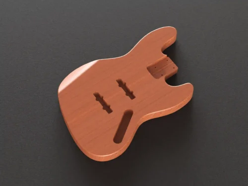 Fender Jazz Bass 3D CAD Model