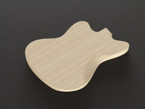 Fender Jazzmster Body 3D CAD Guitar Model