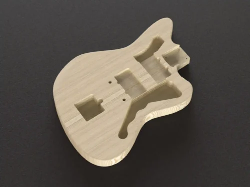 Fender Jazzmster Body 3D CAD Guitar Model