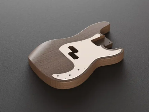 Fender Precision Bass Body 3D CAD Model
