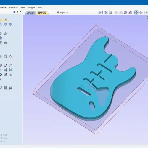 Fender Stratocaster American Ultra 3D CAD Guitar Model