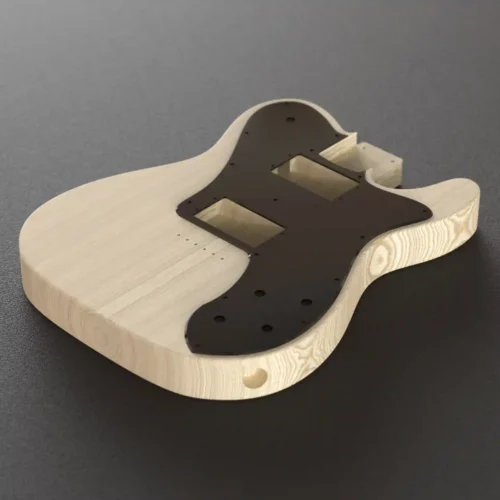 Fender Telecaster 72 Deluxe Body 3D CAD Guitar Model