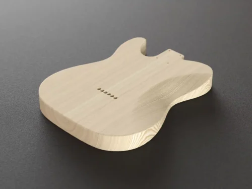 Fender Telecaster 72 Deluxe Body 3D CAD Guitar Model