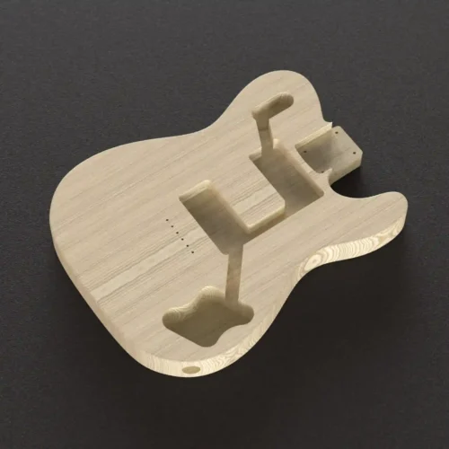 Fender Telecaster 72 Deluxe Body 3D CAD Guitar Model