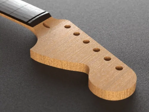 Fender Telecaster 72 Deluxe Neck 3D CAD Guitar Model