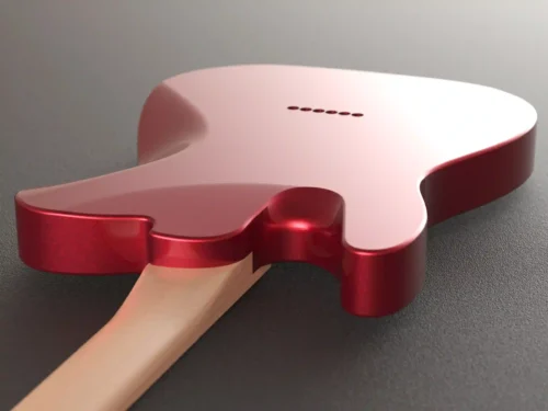 Fender Telecaster American Ultra 3D CAD Guitar Model