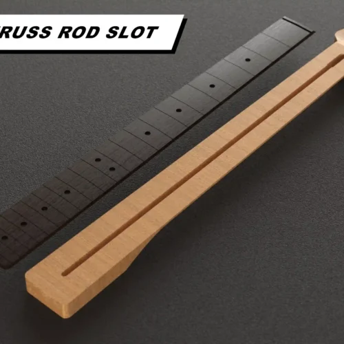 Fender Telecaster Neck 3D CAD Guitar Model