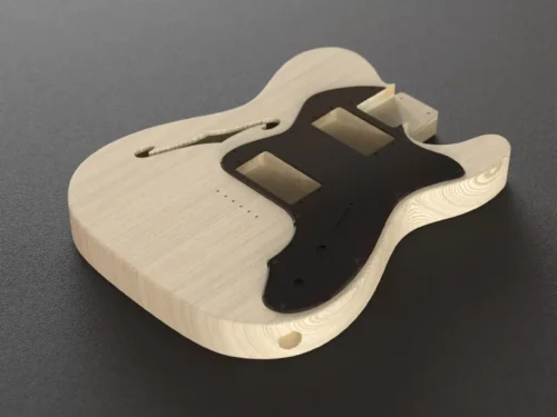 Fender Telecaster Thinline 72 Body 3D CAD Guitar Model