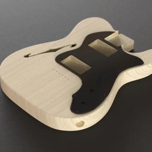 Fender Telecaster Thinline 72 Body 3D CAD Guitar Model