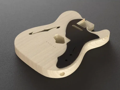 Fender Telecaster Thinline Body 3D CAD Guitar Model