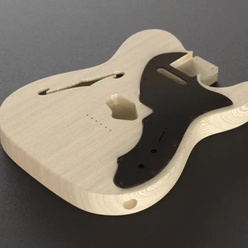 Fender Telecaster Thinline Body 3D CAD Guitar Model