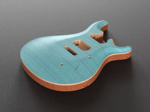 PRS Custom 24 3D CAD Guitar Model