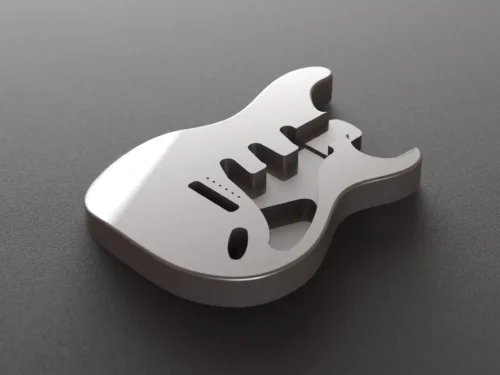 PRS Silver Sky 3D CAD Guitar Model